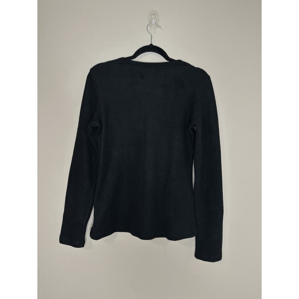 Cuddl Duds Fleecewear With Stretch LOT - Black And White Women’s Medium - Picture 6 of 11